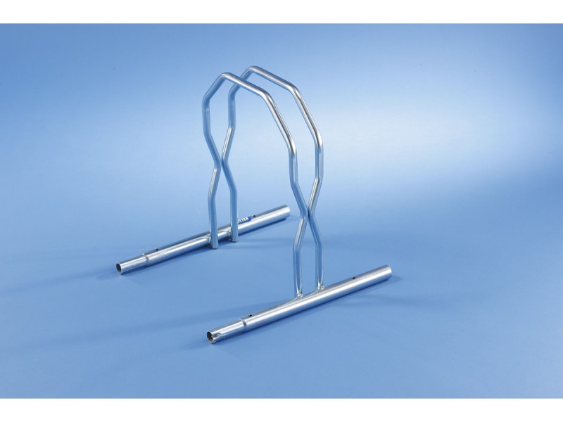 Râtelier 1 vélo emboîtable et extensible à 2 niveaux