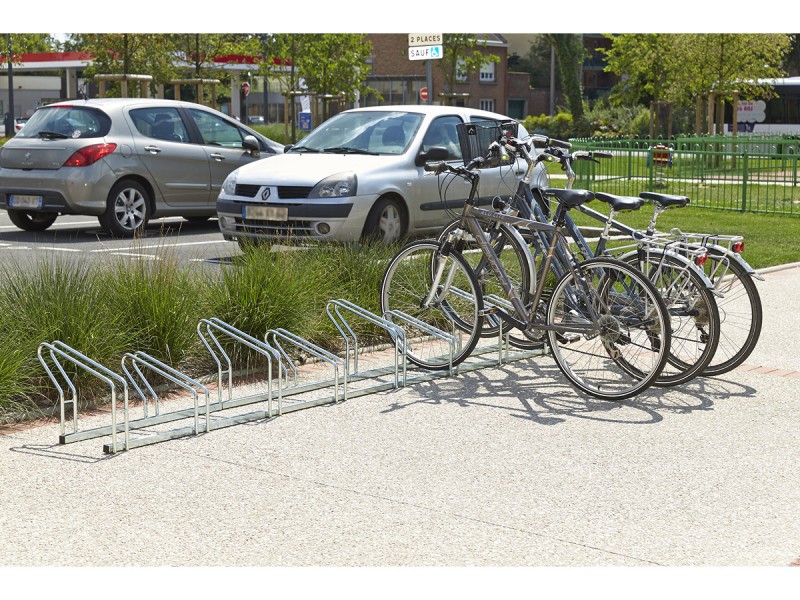 Râtelier vélos Hollande 3-4-5-6-8-10 vélos côte à côte