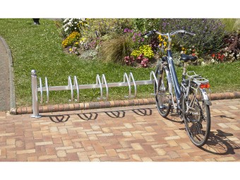 Râtelier New York 3 - 5 ou 10 vélos en acier