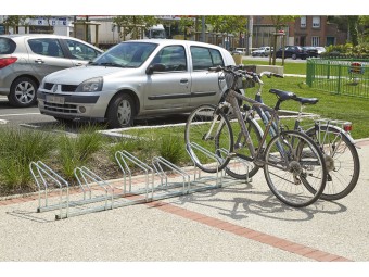 Râtelier vélos Hollande 3-4-5-6-8-10 vélos côte à côte