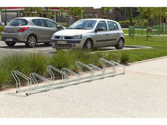 Râtelier vélos Hollande 3-4-5-6-8-10 vélos côte à côte