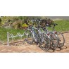 Râtelier New York 3 - 5 ou 10 vélos en acier