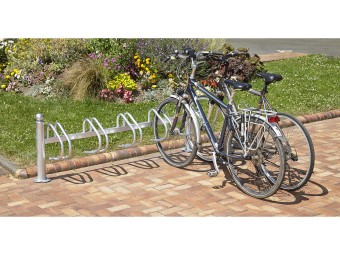 Râtelier New York 3 - 5 ou 10 vélos en acier