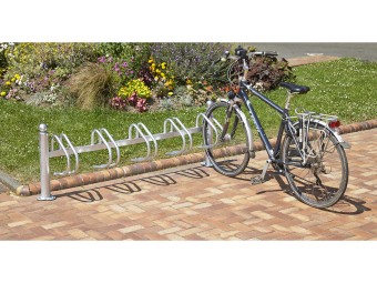 Râtelier New York 3 - 5 ou 10 vélos en acier