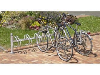 Râtelier New York 3 - 5 ou 10 vélos en acier