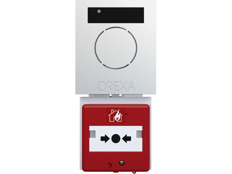 Alarme incendie type 4 autonome à pile OREXA avec sirène