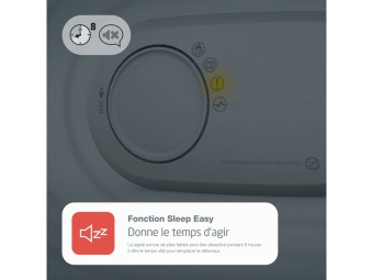 Détecteur de monoxyde de carbone autonome 10 ans certifié NF