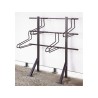 Râtelier 2 ou 4 vélos rangement vertical sur pied