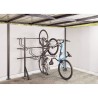 Râtelier 2 ou 4 vélos rangement vertical sur pied