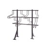 Râtelier 2 ou 4 vélos rangement vertical sur pied