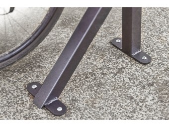 Râtelier 2 ou 4 vélos rangement vertical sur pied