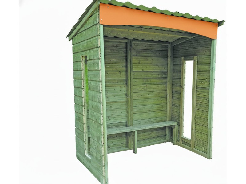 Abri bus Lancelot en bois