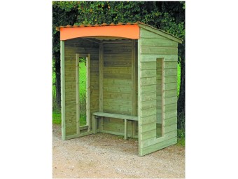 Abri bus Lancelot en bois
