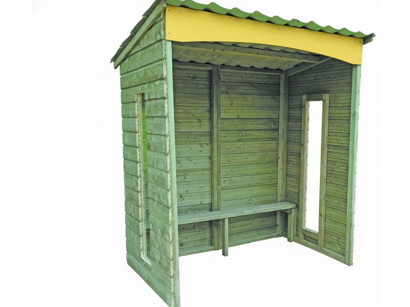 Abri bus Lancelot en bois