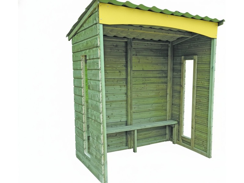 Abri bus Lancelot en bois