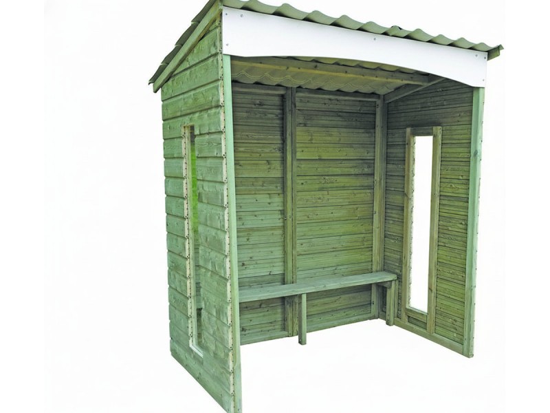 Abri bus Lancelot en bois