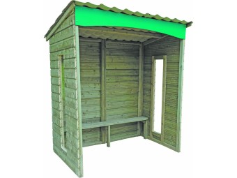Abri bus Lancelot en bois