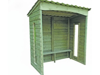 Abri bus Lancelot en bois