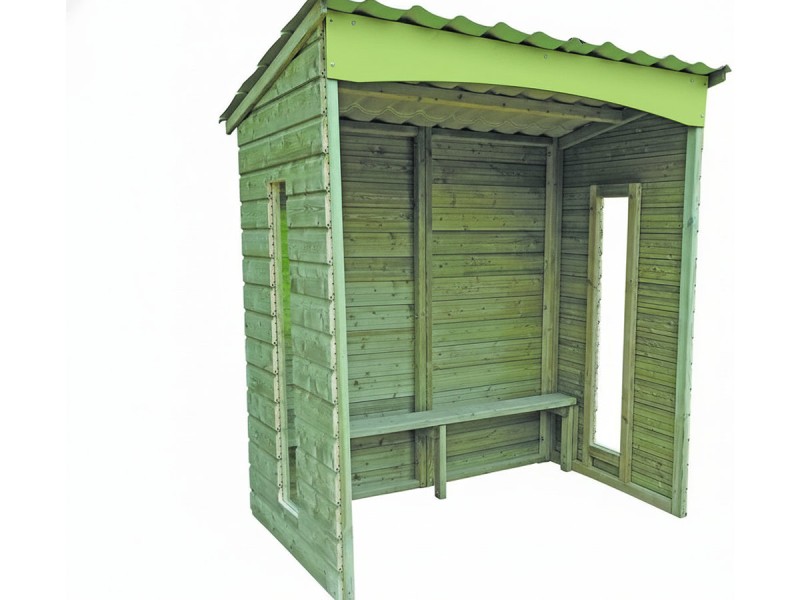 Abri bus Lancelot en bois