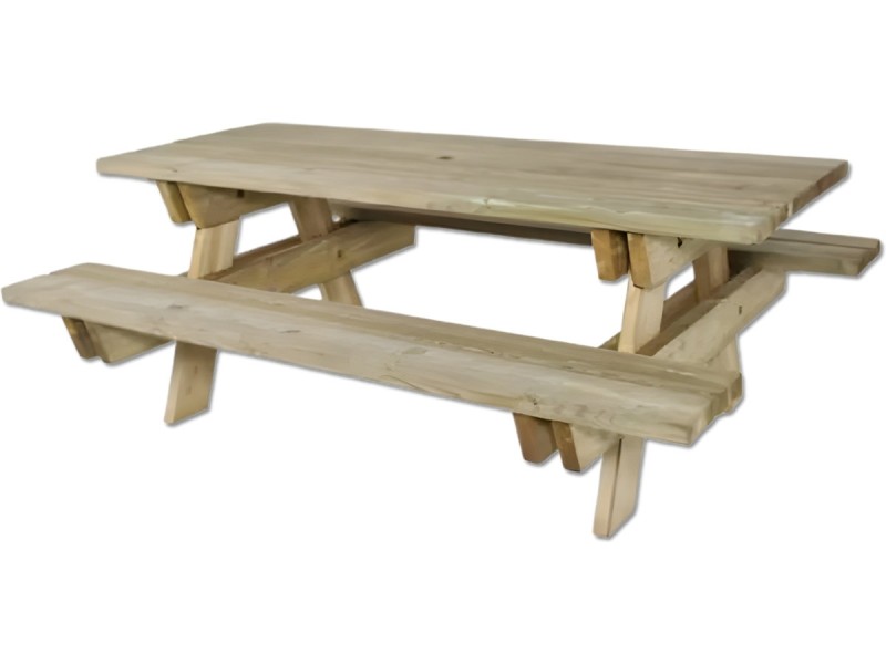 Table de pique-nique bois BRÉHAT