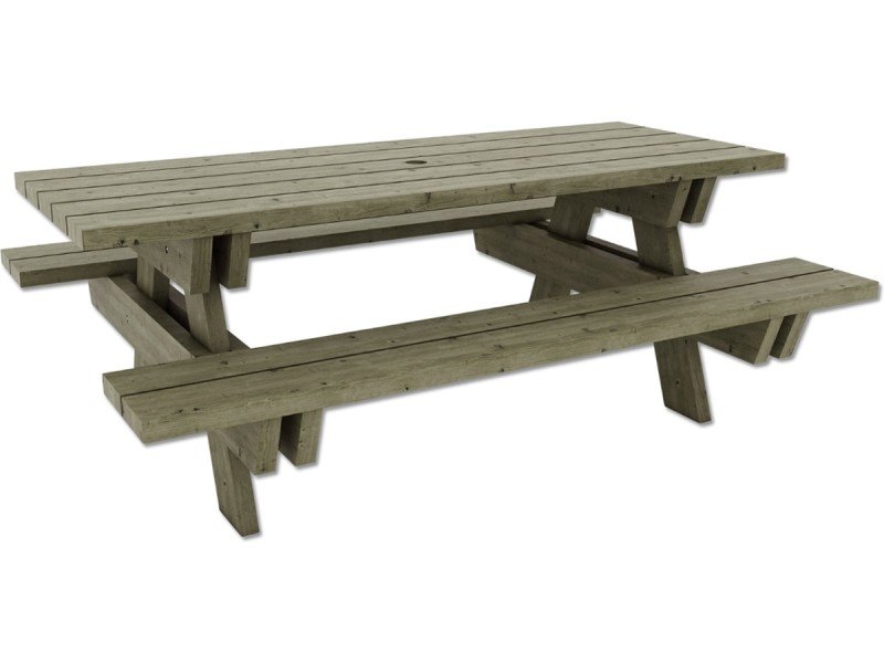 Table de pique-nique bois BRÉHAT