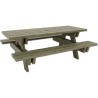 Table de pique-nique bois BRÉHAT