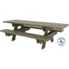 Table de pique-nique bois BRÉHAT PMR