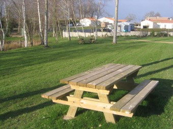 Table de pique-nique bois BRÉHAT