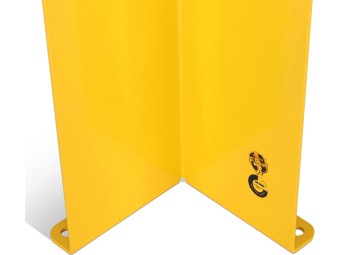 Sabot de protection d'échelle de rack en L