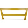 Barrière de protection industrielle rectangle en acier