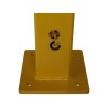 Barrière de protection industrielle rectangle en acier