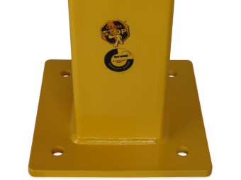 Barrière de protection industrielle rectangle en acier