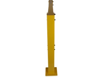 Barrière de protection industrielle rectangle en acier