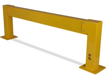 Barrière de protection industrielle rectangle en acier