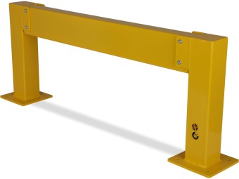 Barrière de protection industrielle rectangle en acier