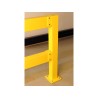 Barrière de protection industrielle rectangle en acier