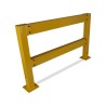 Barrière de protection industrielle rectangle en acier