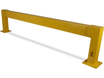 Barrière de protection industrielle rectangle en acier