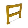 Barrière de protection industrielle rectangle en acier