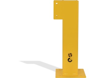 Barrière de protection industrielle rectangle en acier