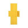 Barrière de protection industrielle rectangle en acier
