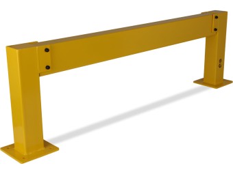 Barrière de protection industrielle rectangle en acier