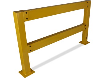 Barrière de protection industrielle rectangle en acier