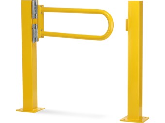 Barrière de protection industrielle rectangle en acier