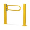 Barrière de protection industrielle rectangle en acier