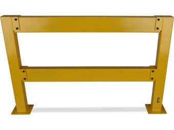 Barrière de protection industrielle rectangle en acier