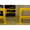Barrière de protection industrielle rectangle en acier