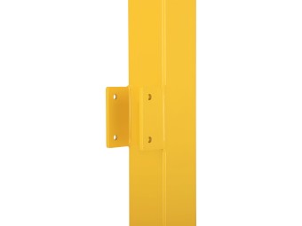 Barrière de protection industrielle rectangle en acier