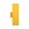 Barrière de protection industrielle rectangle en acier
