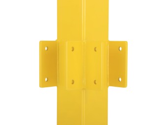 Barrière de protection industrielle rectangle en acier
